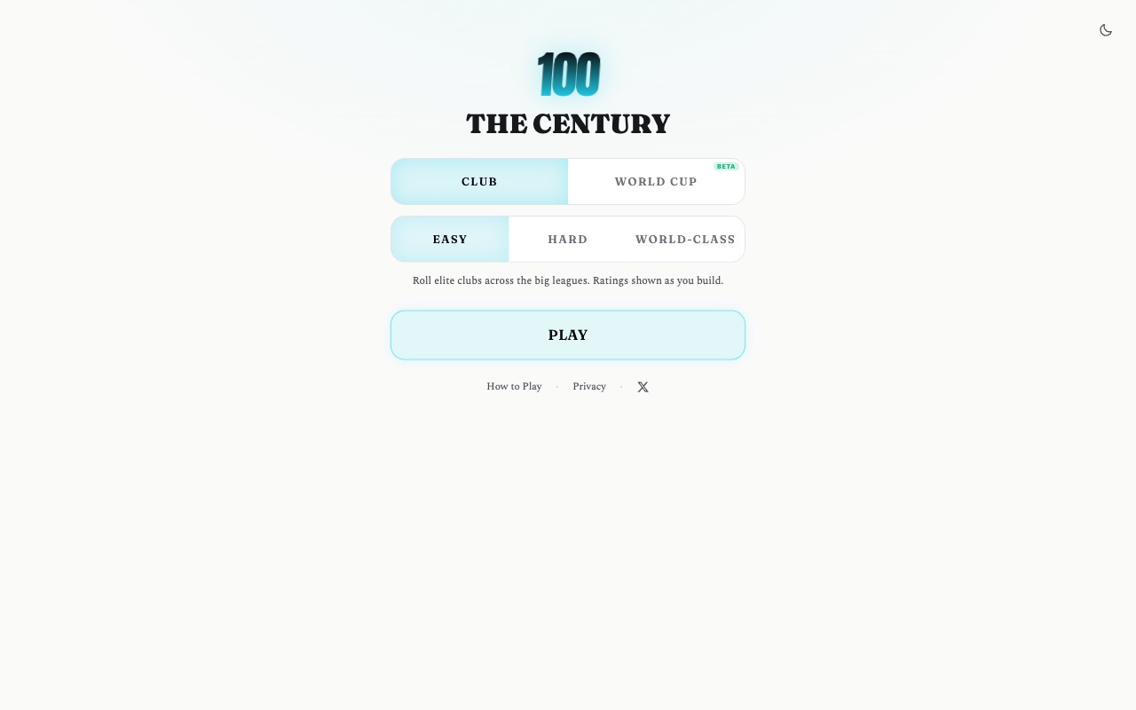 100 Points website preview