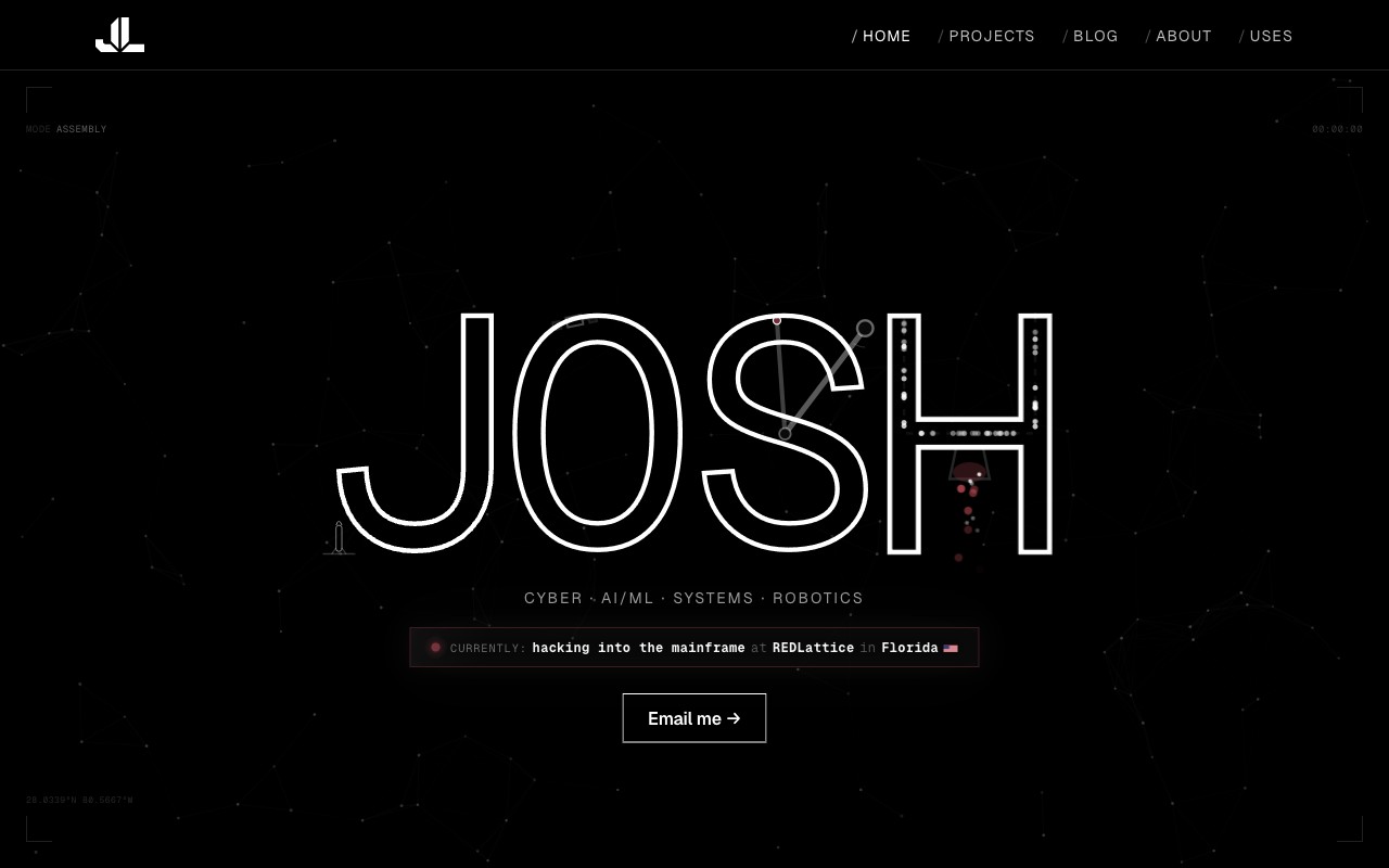 Josh Loredo website preview